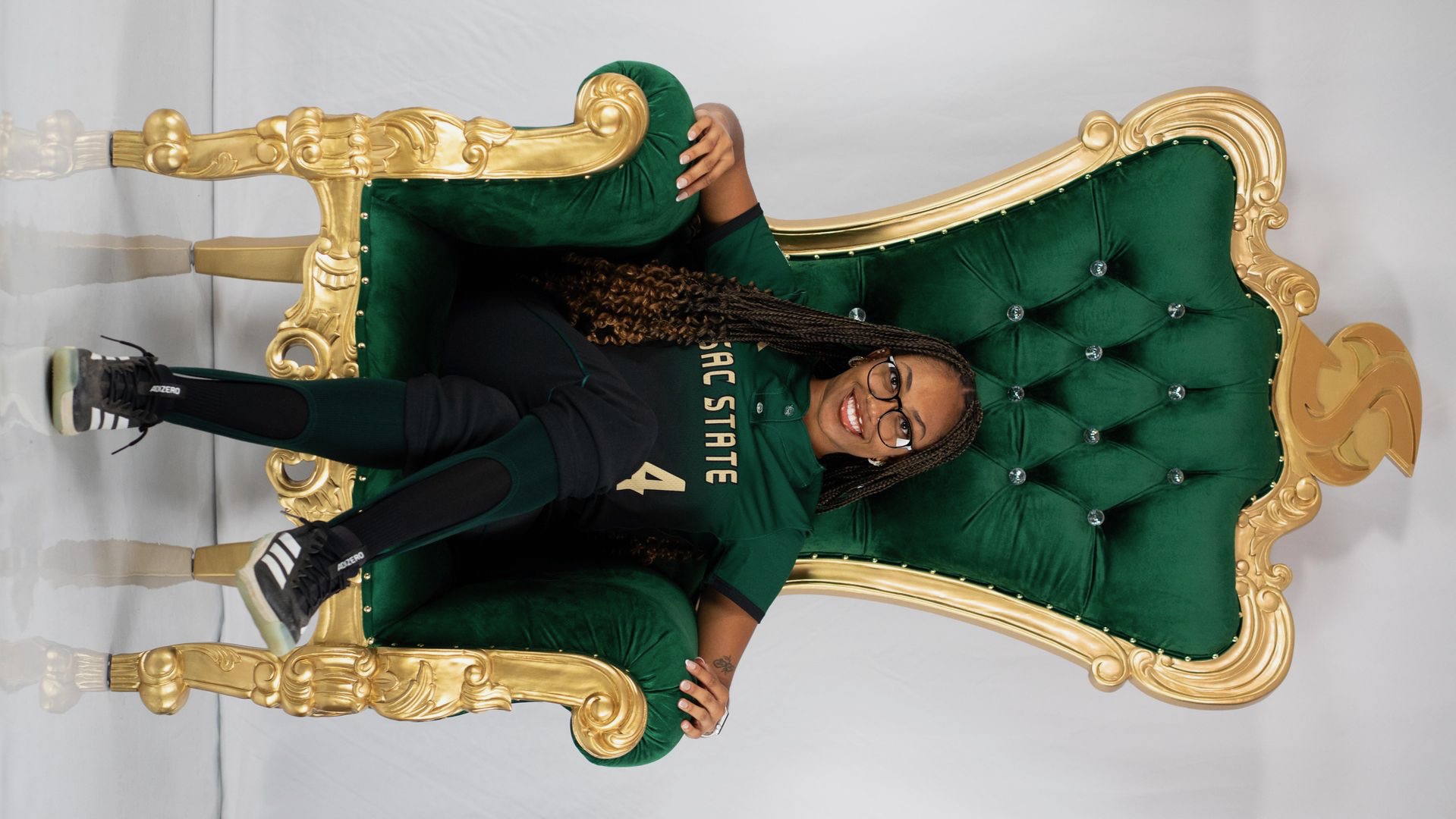 Kyndal Williams in the chair