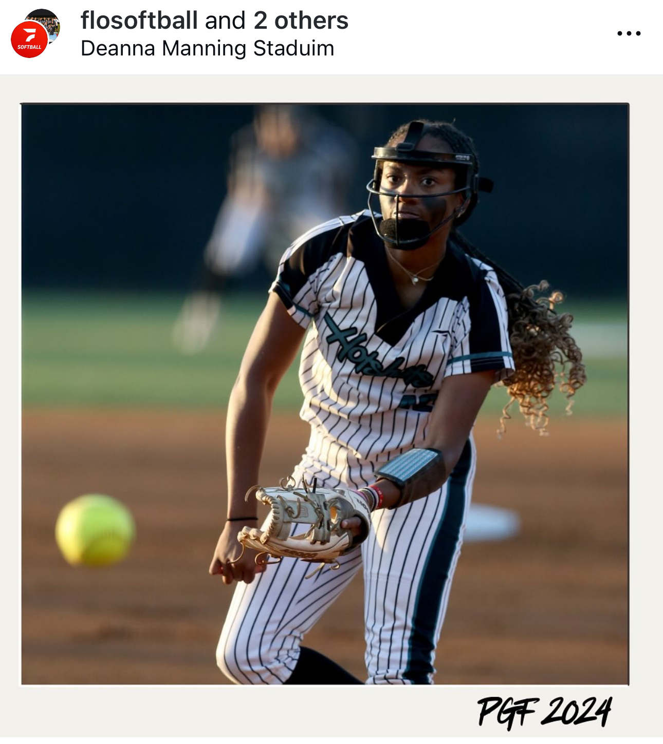 Kyndal Williams action shot